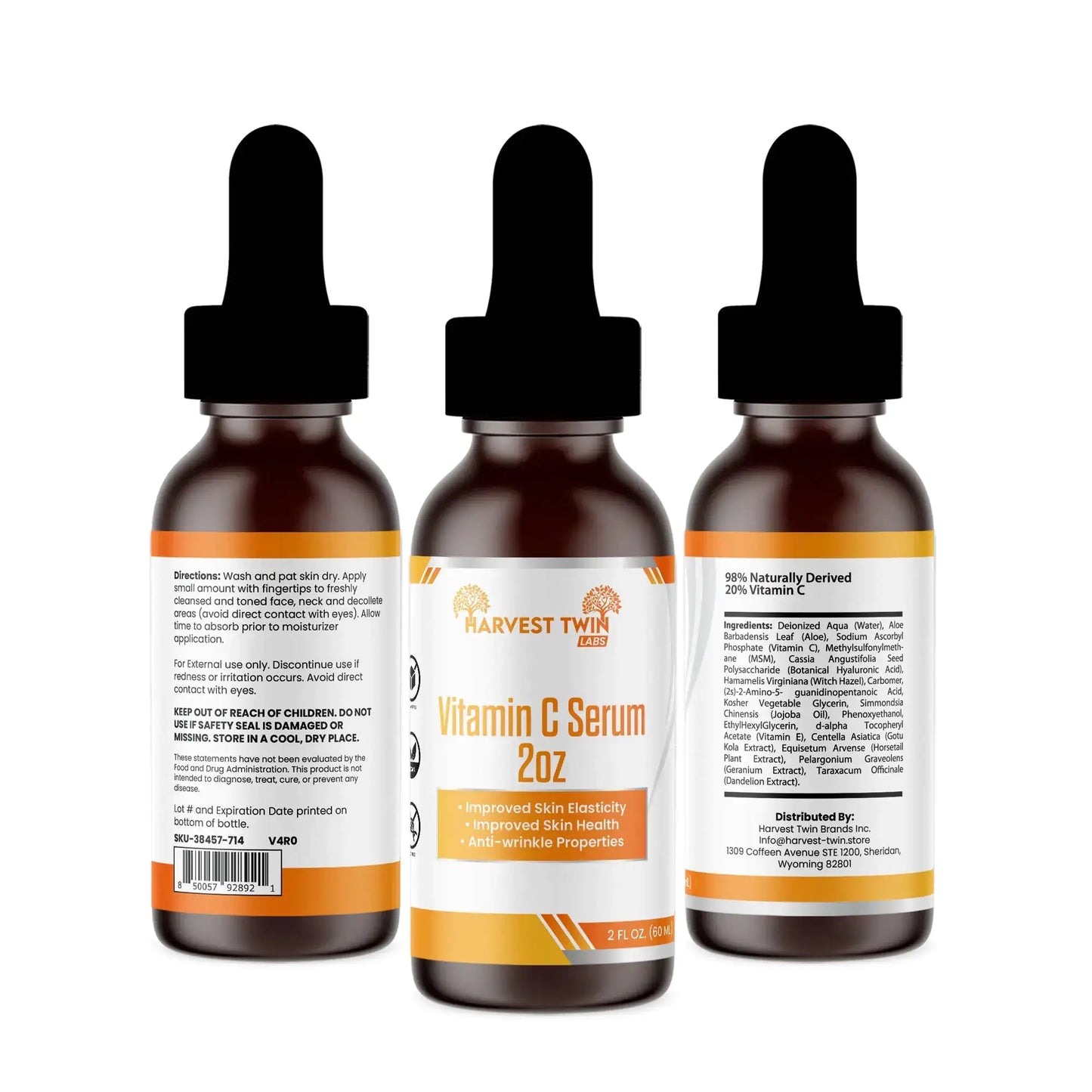 Vitamin C Serum 2oz anti-aging for skin health